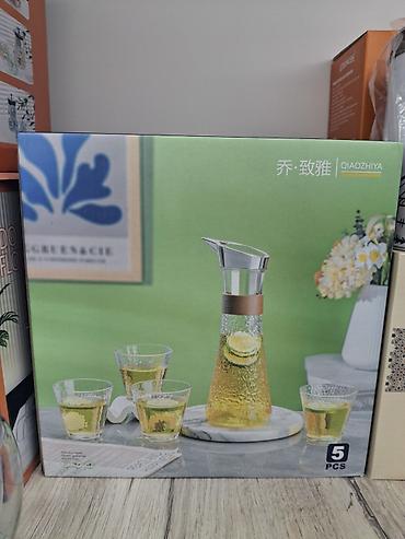 заказать разливное пиво: Набор для напитков QIAOZHIYA, 5 предметов - Современный графин с — 2