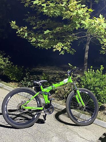velpsiped: 26 lıq qatlanan velosiped. Tormozu nizamlanmalıdır. Ünvan müşfiqabad — 1