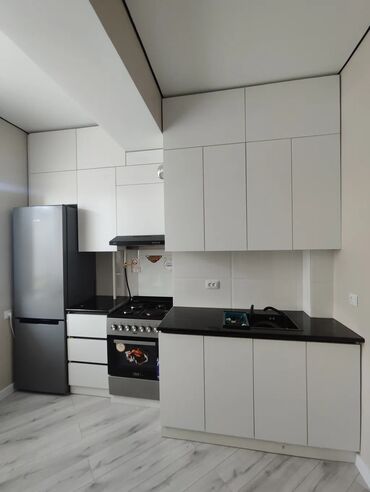 Кухонные гарнитуры: Кухонный гарнитур, Новый, цвет - Белый, МДФ, Бесплатная доставка — 33