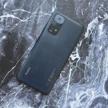 камера заднего: Redmi, Redmi Note 11, Колдонулган, 128 ГБ, түсү - Көк, 2 SIM