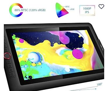 планшет для рисования: XP-PEN Artist 15.6 Pro qrafik ekran planşeti - 15.6 düym 1080P IPS — 2