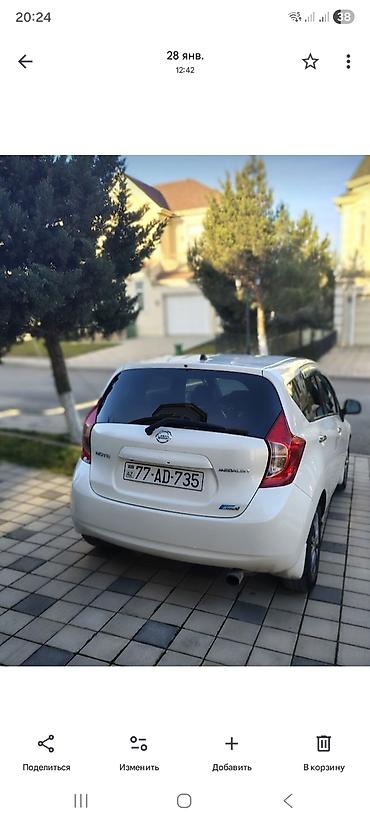 nissan note 2014: Nissan Note: 1.2 l | 2013 il Hetçbek — 4