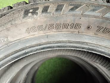 55: Шины 165 / 55 / R 15, Зима, Б/у, Комплект, Легковые, Япония, Bridgestone — 3