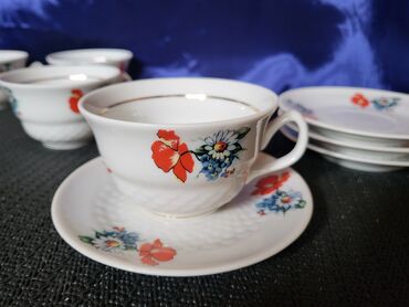 Kuhinjski setovi: Soljice Zajecar porcelan iz 70ih. Soljice za kafu perfektne,sve na — 6