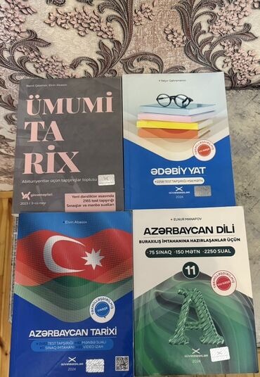Каменная вата: Buraxılış imtahanlarına hazırlıq üçün nəzərdə tutulmuş dərslik dəsti