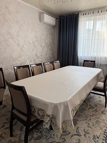 dinner table: Стол и стул для зала, Б/у, Самовывоз, цвет - Коричневый — 1