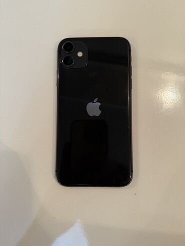 iphone qutu: IPhone 11, 64 GB, Qara, Simsiz şarj, Face ID, Sənədlərlə