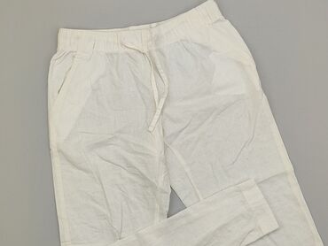 Spodnie: Spodnie Esmara, L (EU 40), Len, stan - Idealny