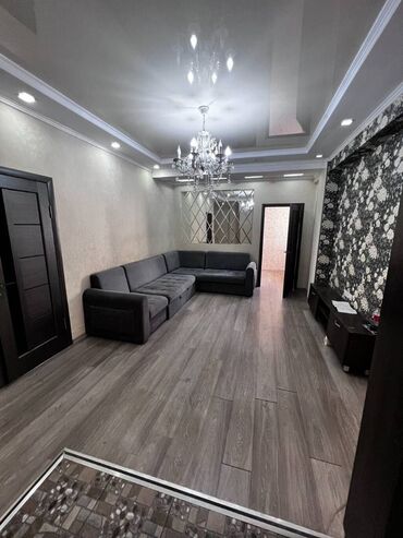 сдается 2 комнатная квартира в джале: 2 комнаты, 60 м², Элитка, 7 этаж