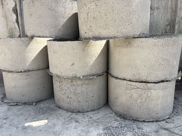 Железобетонные (ЖБИ) кольца для септика: Железобетонное (ЖБИ) кольцо для септика Размер: 110 x 90 x 9 см, Платная установка, В розницу — 18