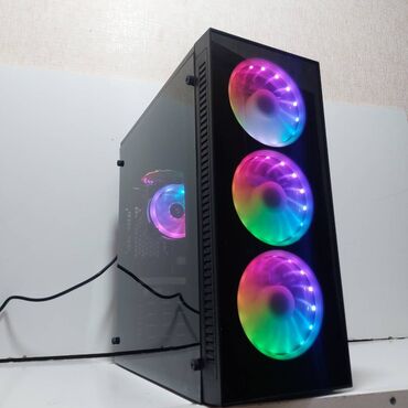 Masaüstü kompüterlər və iş stansiyaları: Oyun üçün Kompüter "RGB Gaming Core i5 3470 GT730 2GB 256GB NVME” ⭐Tək — 10