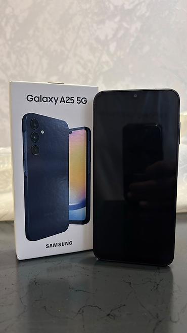 iphon 7s: Samsung Galaxy A25, 256 GB, rəng - Qara, Barmaq izi — 1