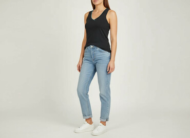 lniany t shirty hm: Marks & Spencer, Топ жіночий, розмір L