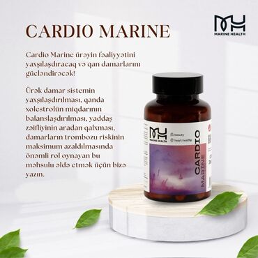 Парфюмерия: Cardio Marine ürək fəaliyyətini yaxşılaşdırmaq və qan damarlarını
