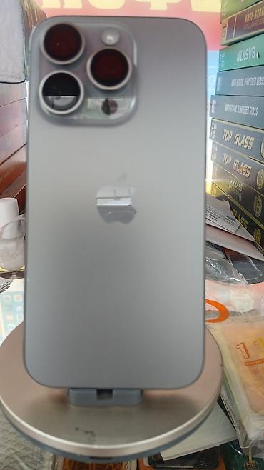 magsafe: IPhone 15 Pro, Б/у, 128 ГБ, Серебристый, Зарядное устройство, 87 % — 2