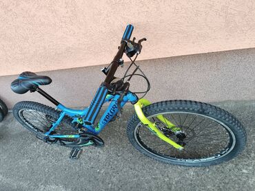 Bicikli: Deciji bicikl Explorer Magnito Fear 24x2.50, diskovi, Shimano oprema