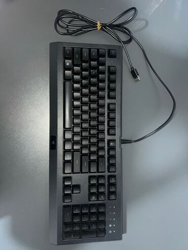 Klaviaturalar: Qara rəngli, tam ölçülü Razer Cynosa Lite klaviaturası. Standart