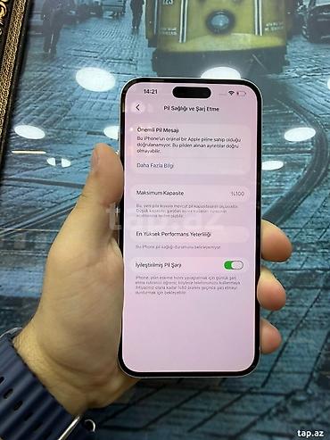 IPhone 14 Pro Max, 256 GB, Blue Titanium, Face ID lalafo.az -da IPhone 14 Pro Max, 256 GB, Blue Titanium, Face ID