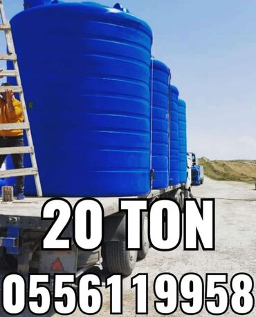 su ceni 1 ton: Bak, Plastik, 2000 l, Yeni, Pulsuz çatdırılma, Ödənişli çatdırılma