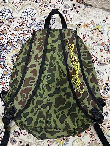 тигил: Рюкзак Don Ed Hardy с камуфляжным принтом и фирменным тигром - — 2
