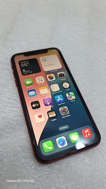 куплю айфон хр бу: IPhone Xr, Б/у, 64 ГБ, Красный, 81 % — 4