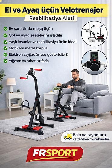 💥 əl və ayaq üçün mini velotrenajor 💥 ✅ 7/24 əlaqə saxlaya