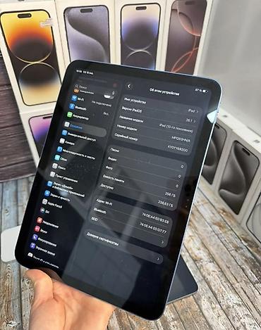 Планшеты: Планшет, Apple, память 256 ГБ, 10" - 11", 4G (LTE), Б/у, Детский цвет - Синий — 7