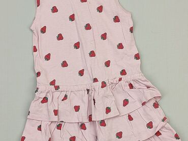 różowe sukienki: Sukienka, Pocopiano, 3-4 lat, 98-104 cm, stan - Dobry