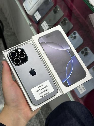 iphone 8 плус: IPhone 16 Pro, Б/у, 128 ГБ, Black Titanium, Защитное стекло, Чехол, Кабель, В рассрочку, 91 % — 1