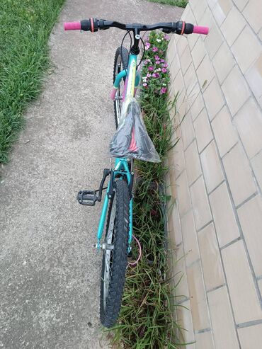Dečiji bicikli: Dečiji bicikl Booster Turbo 24 plavo-roze Decija Bicikla Booster — 4
