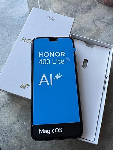 часы 4g: Honor 400 Lite, Новый, 256 ГБ, цвет - Серый, 2 SIM — 1