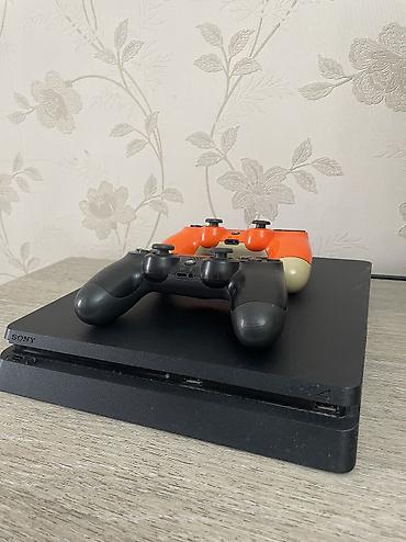 macbook air m4: PlayStation 4 Slim + 2 геймпада DualShock 4 - Консоль Sony PS4 Slim — 1