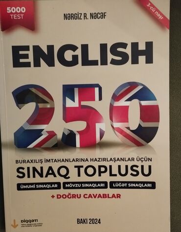 Testlər: Ingilis dili 9-11 sinif Nergiz R.Necef 2024 Cox az işlenib yeni