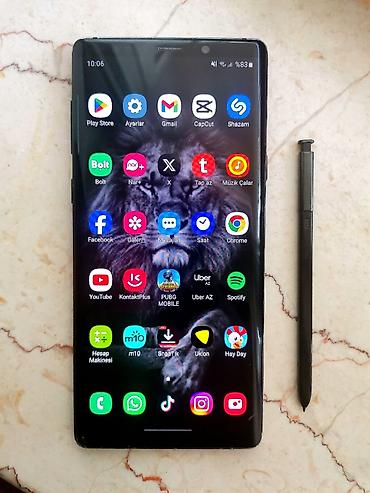 galaxy note 9: Samsung Galaxy Note 9, 128 GB, rəng - Qara, Barmaq izi, Simsiz şarj, İki sim kartlı — 2