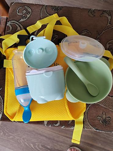 Yemək masaları, oturacaqları: Hamisi birlikde 15 azn tezekimidi 1 defe istifadə olunub. Uşaq — 1