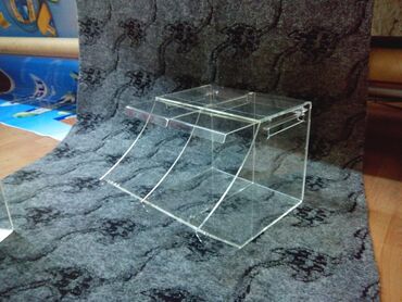 Vitrin üçün aksesuarlar: Lototron anbardan satış Orgsteklodan düzəlmiş displeylar Sifarişlə — 17