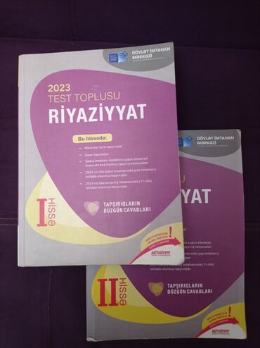 Testlər: Səliqəli işlədilib, içi yazılı deyil. Tək qiyməti 4 azn (mağazalarda