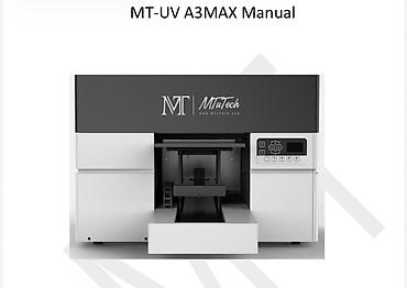 Оборудование для печати: UV-принтер MT-UV A3MAX Manual (MTuTech) Компактный настольный — 1
