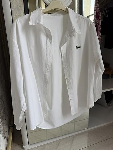 lacoste köynək: Köynək, Lacoste, M, rəng - Ağ — 1