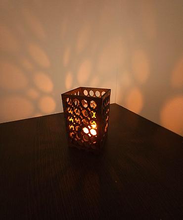Home Decor: Držači za sveće – dekorativne lanternice za čajne sveće - Materijal — 5