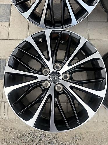 диск камри 70: Литые Диски R 18 Toyota, Комплект, отверстий - 5, Б/у — 4