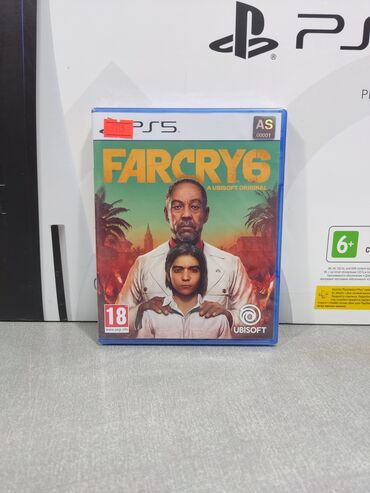 far cry 5: Playstation 5 üçün far cry 6 oyun diski. Tam yeni, original bağlamada