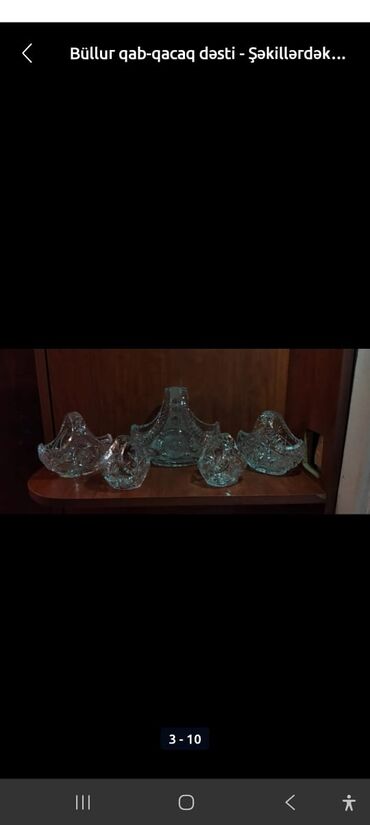 Çay dəstləri və servizlər: Çay dəsti, rəng - Qızılı, Farfor, Bohemia, İtaliya — 8