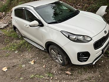 Скупка авто: Kia Sportage (кузов QL), белый, кроссовер. Продаётся целиком как донор — 2