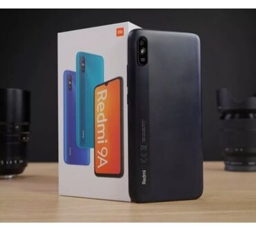 редми нот 13 с: Xiaomi, Redmi 9A, Колдонулган, 32 GB, түсү - Көгүлтүр, 1 SIM, 2 SIM, eSIM