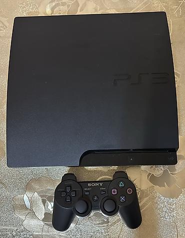 ps2 oyun diskleri: Sony PlayStation 3 (PS3) Slim oyun konsolu problemi yoxdur 1 pultdu — 1
