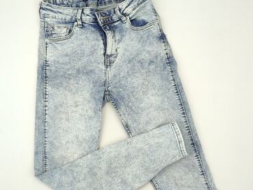 legginsy ciążowe jeansowe: Jeans, Reserved, S (EU 36), condition - Good