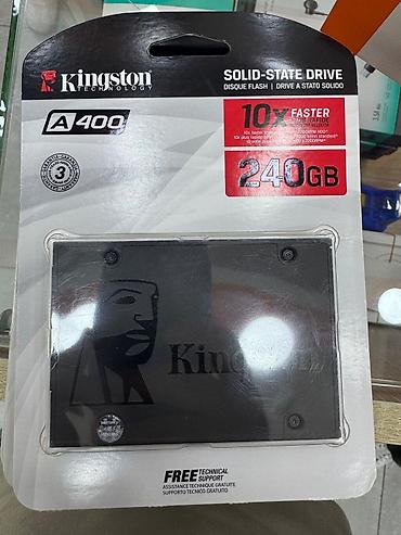 ssd satilir: Kingston A400 240GB SSD – Yeni, Qutuda Qiymət: 145 AZN Təsvir: Satılır — 1