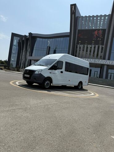 QAZ: QAZ Gazelle Next mikroavtobus – uzun baza, yüksək tavan, ağ rəng — 1