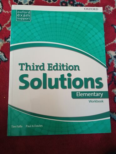 ielts kitab: Third Edition Solutions, Elementary, Workbook, Oxford Exam Support